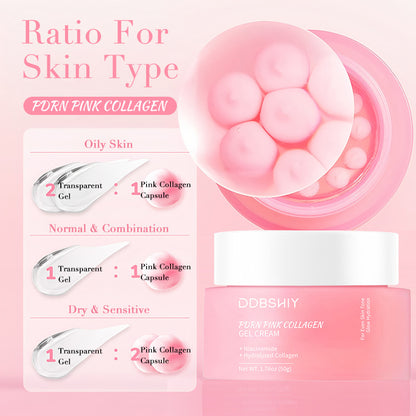 PDRN Pink Collagen Glow Cream ? Korean Glass Skin Moisturize